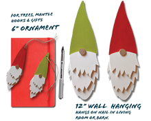 Load image into Gallery viewer, Tomte Wooden Wall Hanging