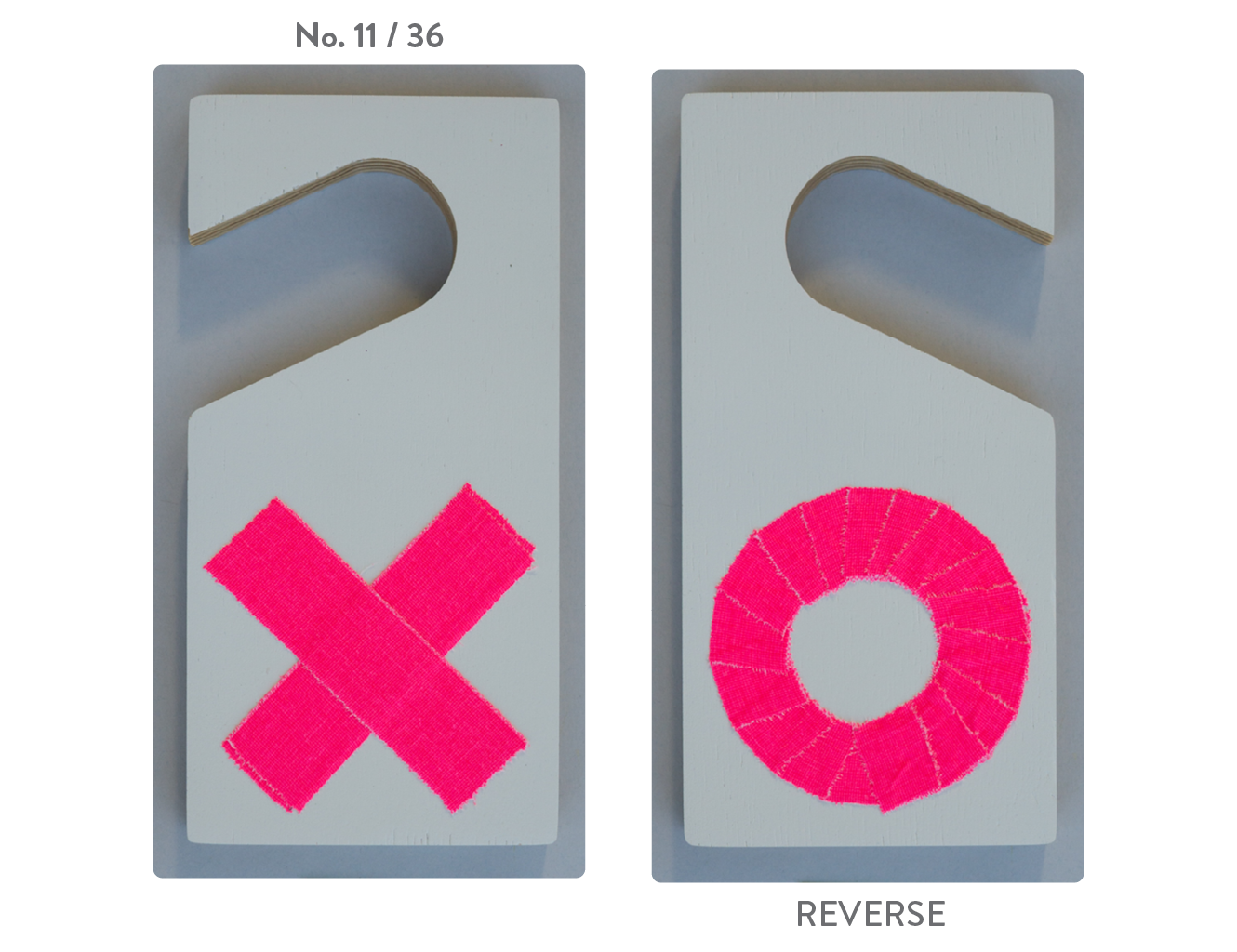 No. 11  - XO Door Hanger