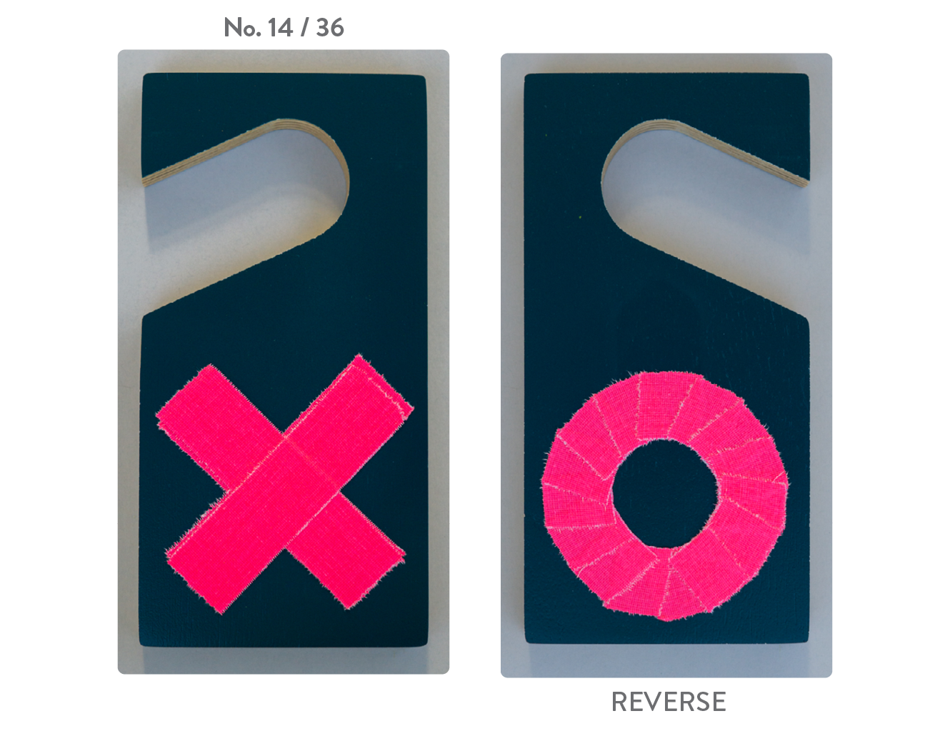 No. 14  - XO Door Hanger