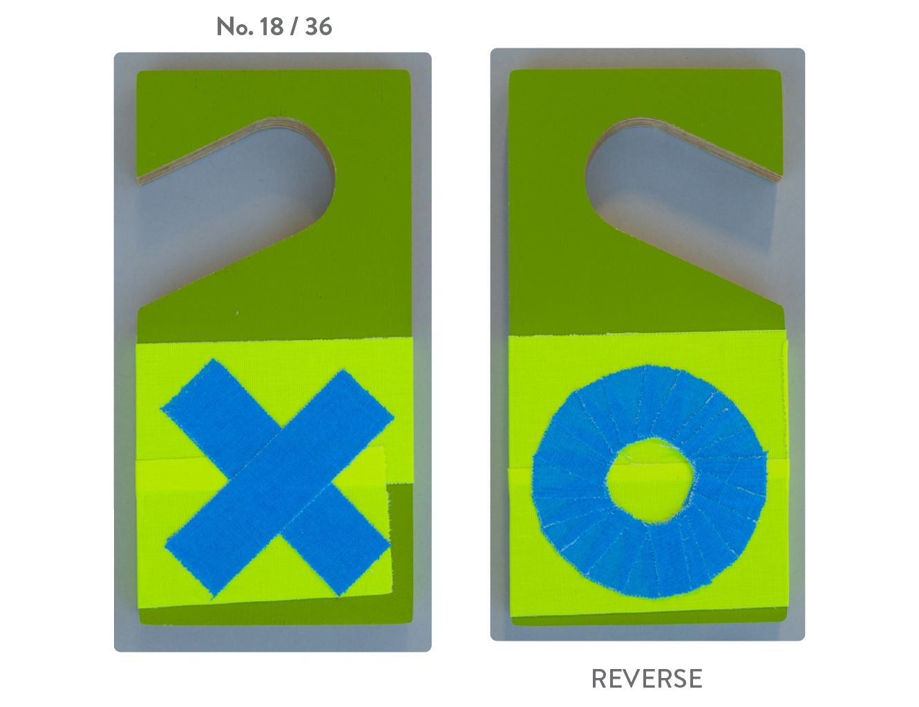 No. 18  - XO Door Hanger