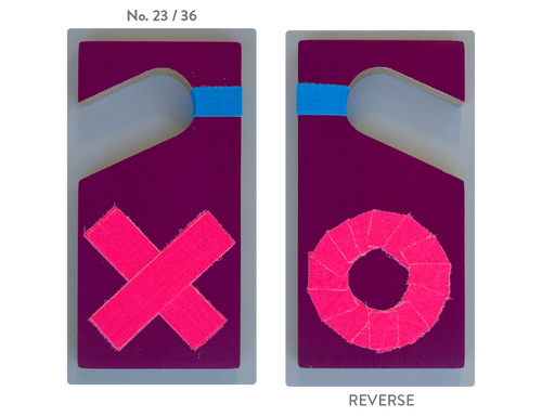 No. 23  - XO Door Hanger