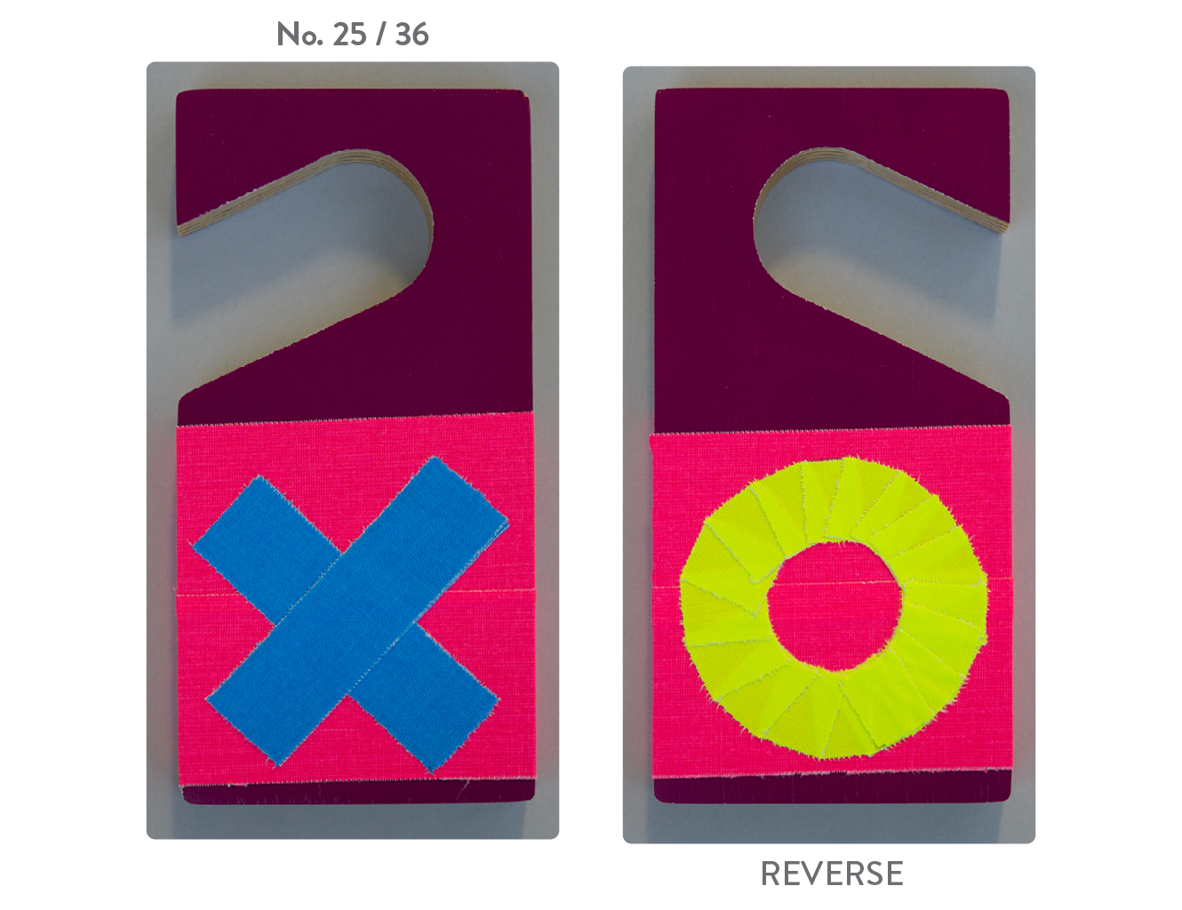 No. 25  - XO Door Hanger