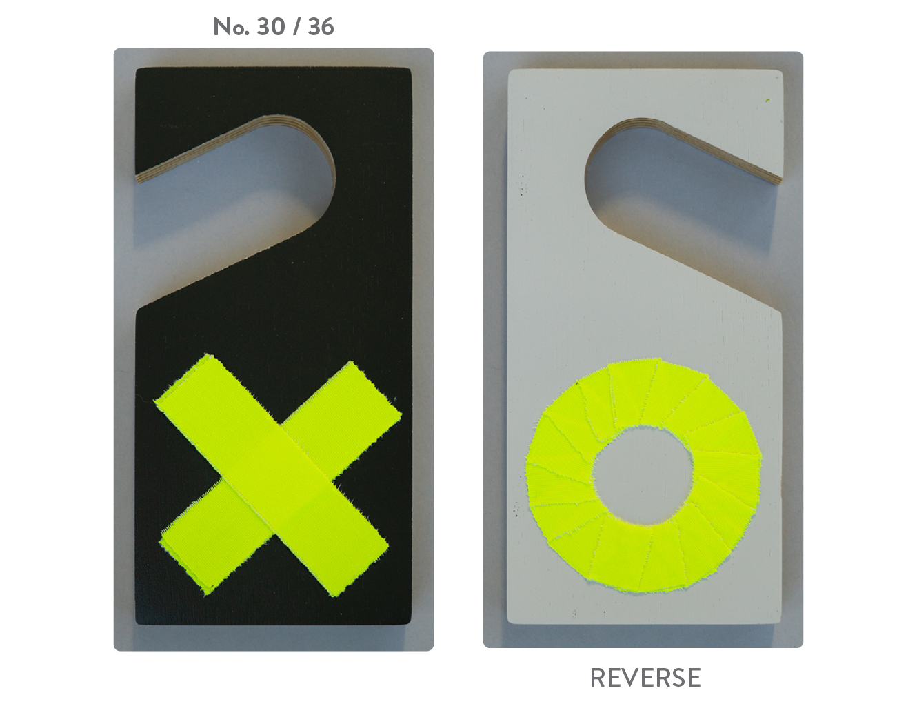 No. 30  - XO Door Hanger