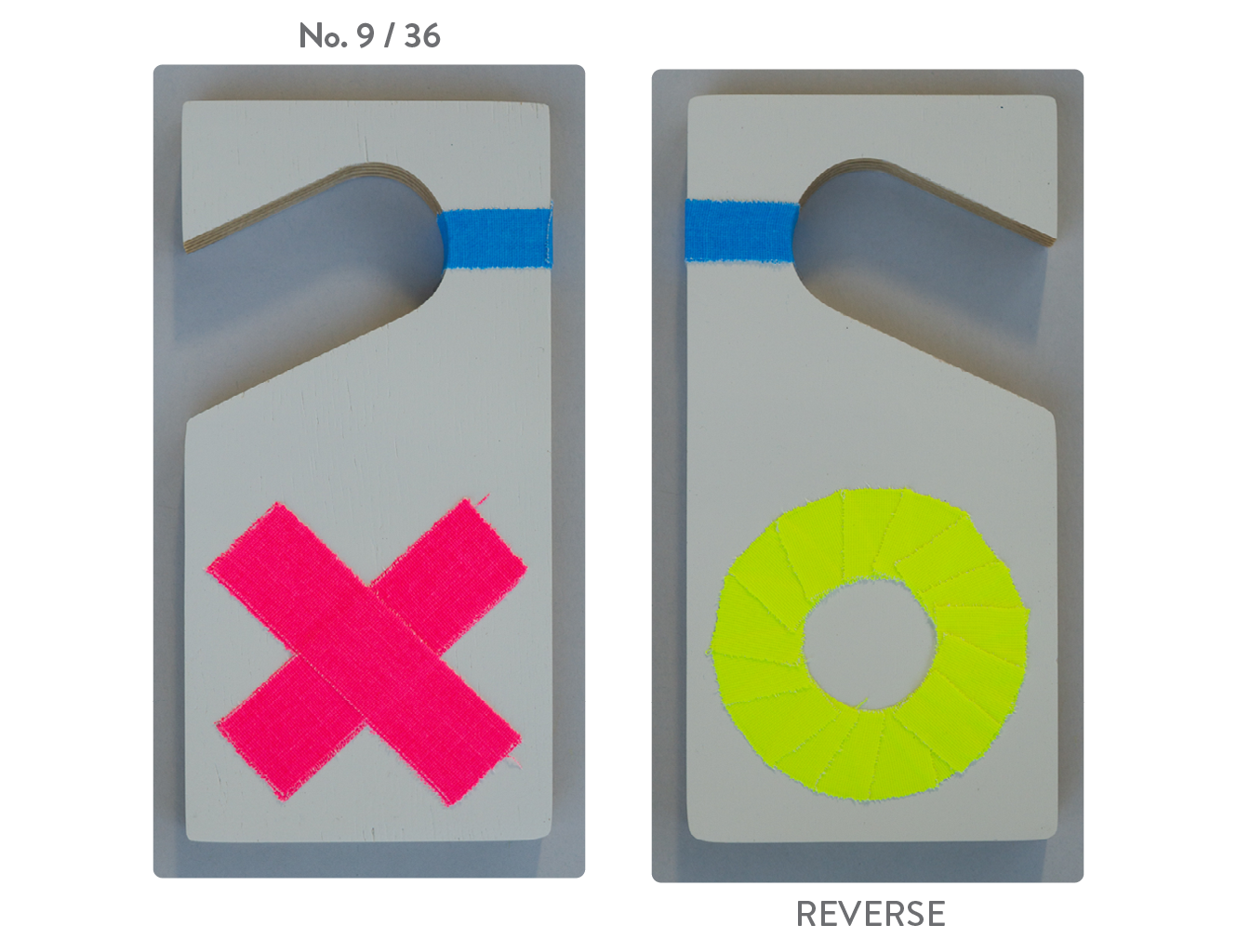 No. 9  - XO Door Hanger